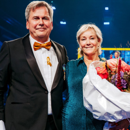 Gertjan Kaspers ontvangt koninklijke onderscheiding